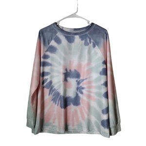 Sweatshirt Womens Small Long Sleeve Unbranded Tie Dye